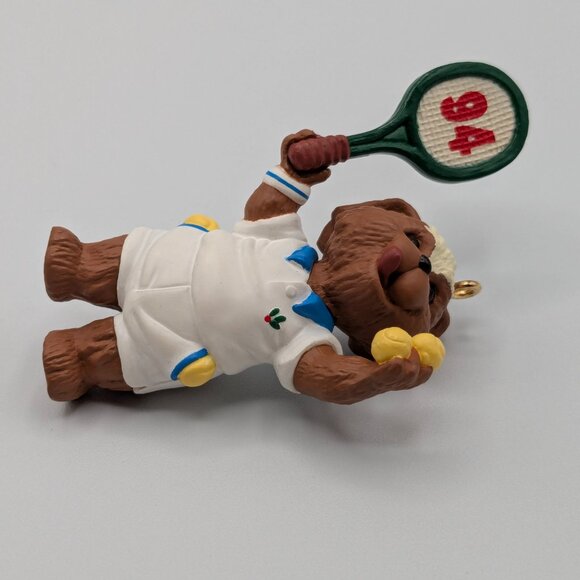Hallmark Keepsake Practice Makes Perfect 1994 Tennis Player Vintage Ornament - Picture 6 of 11